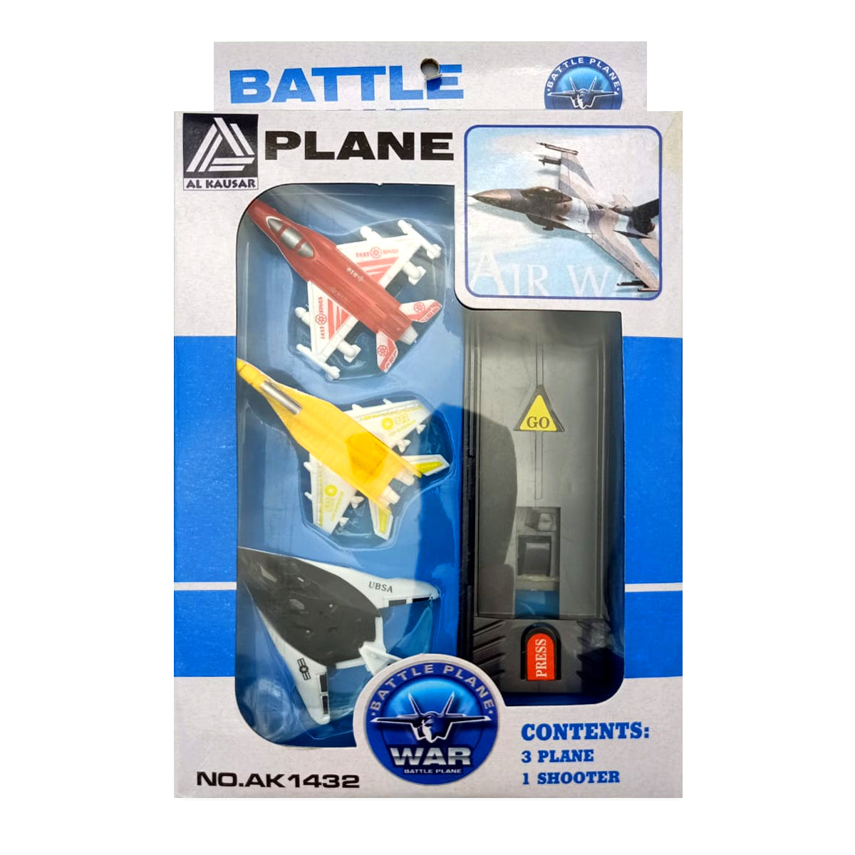 Battle Plane Toy for Kids(boys & girls) - 3 Plane with 1 Machine
