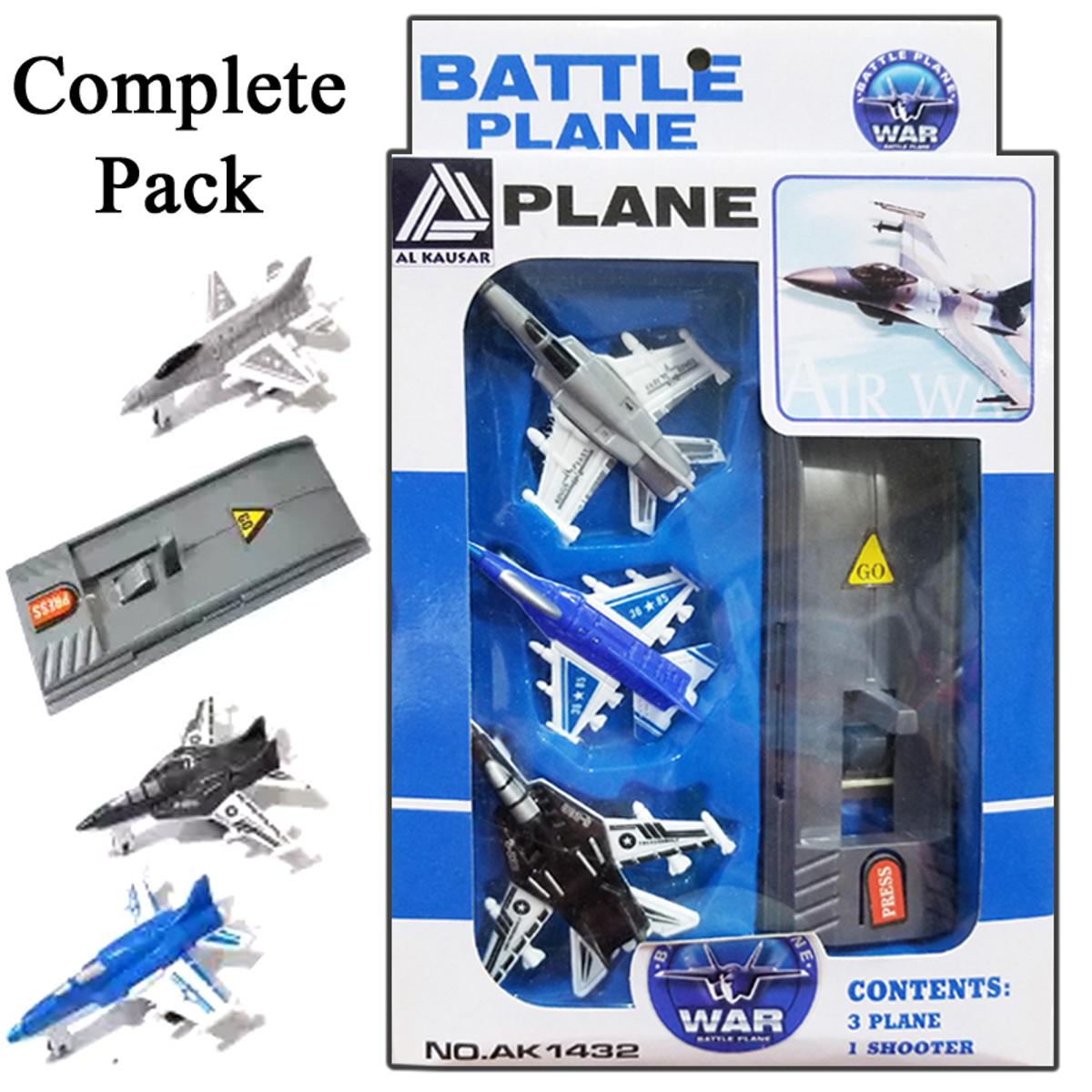 Battle Plane Toy for Kids(boys & girls) - 3 Plane with 1 Machine
