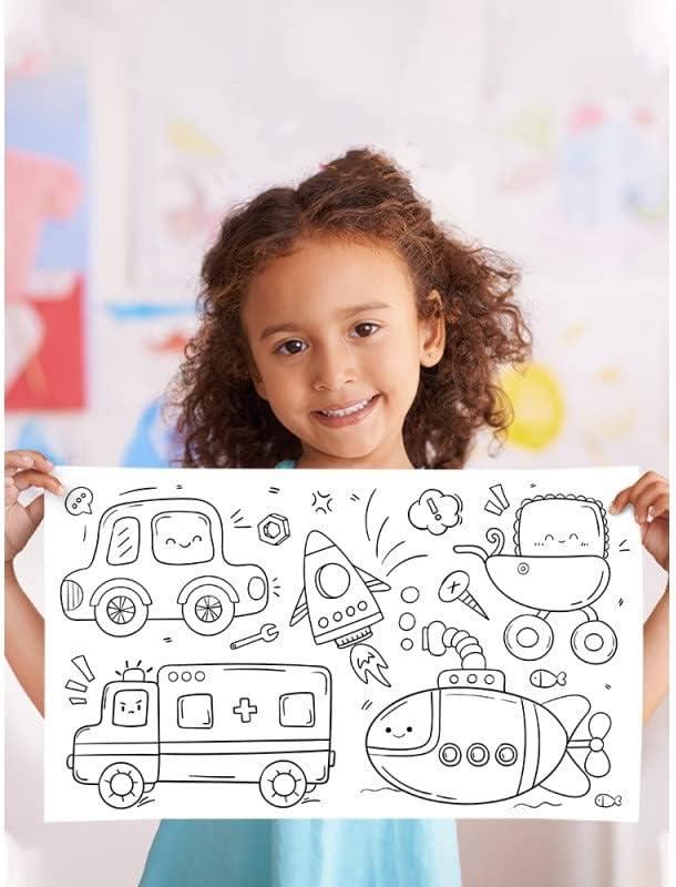 Children's Coloring  Drawing Roll, Coloring Paper Roll for Kids - 6 meter
